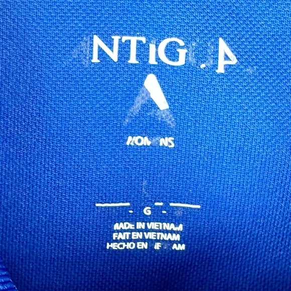 Antigua Embroidiered UK Wildcats Logo Short Sleeve Polo Shirt - Picture 4 of 9